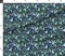 Various Fabrics by the Yard or Fat Quarter Dragon Fire Dark Blue Green Small Navy Fantasy Scarlet Flying Custom Printed Fabric by Spoonflower
